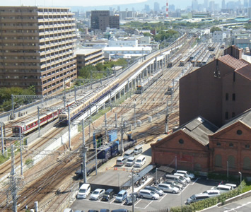 阪神尼崎駅改良工事